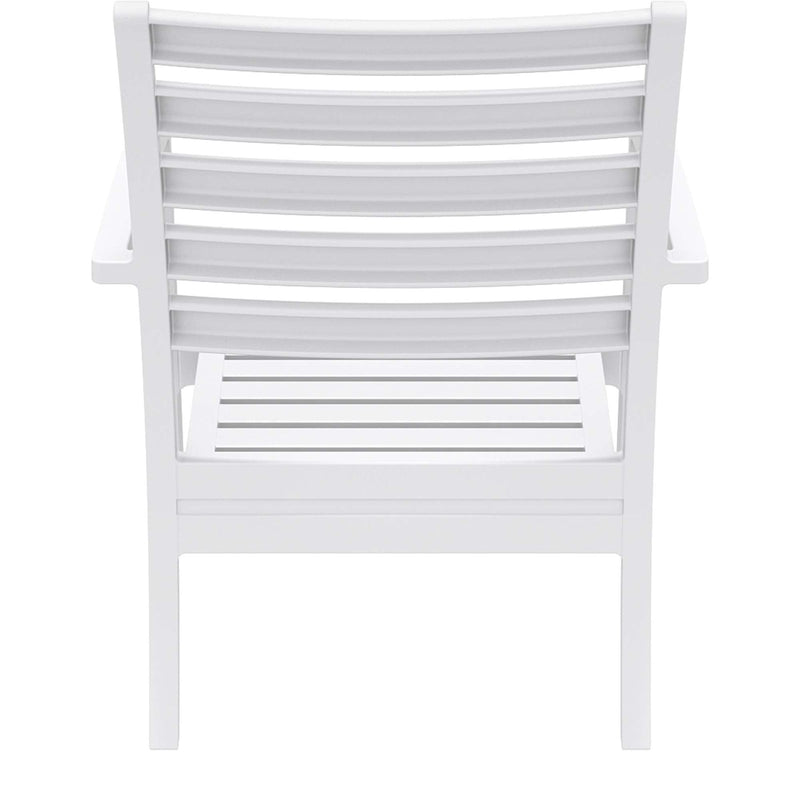 Artemis XL Lounge Arm Chair — White