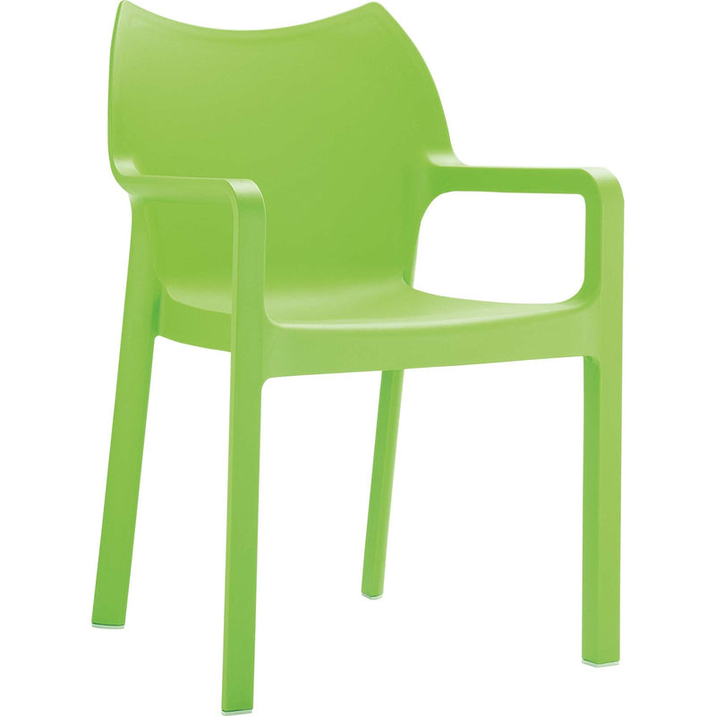 Diva Arm Chair — Green