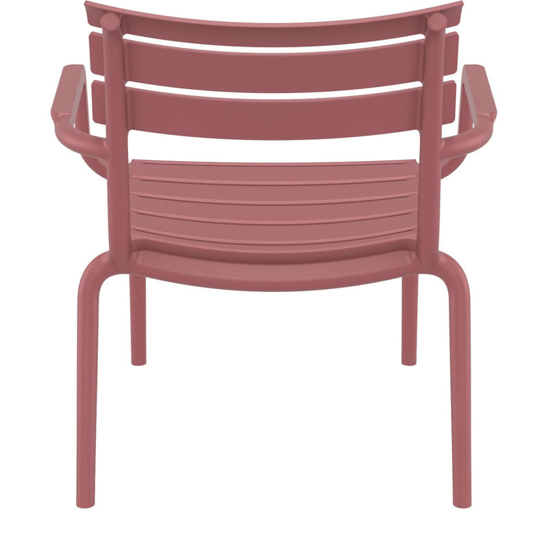 Paris Lounge Armchair — Marsala