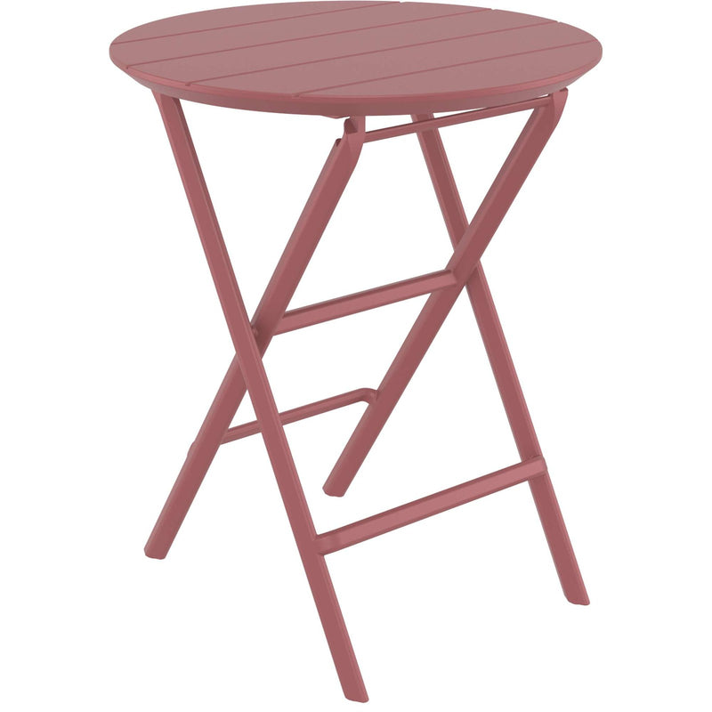 Helen Folding Table 60 Round — Marsala