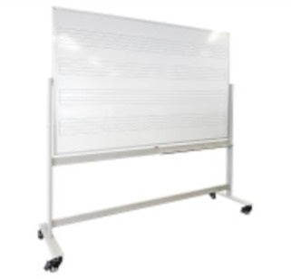 DuraWrite Mobile Whiteboard Pivot Reversable 1500x1200mm