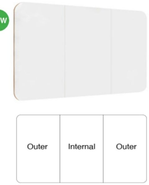 Skandi Sistem Designer Whiteboard Wall