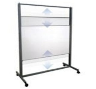 Aspire Vertical Sliding Mobile Whiteboard