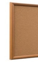 Cork Pinboard (Oak Style Frame)