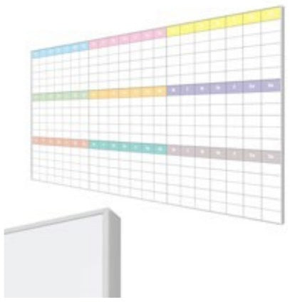 Custom Printed Whiteboard (LX6 EDGE Frame)