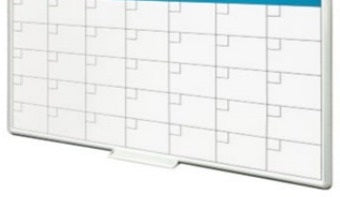 Whiteboard Month Planner