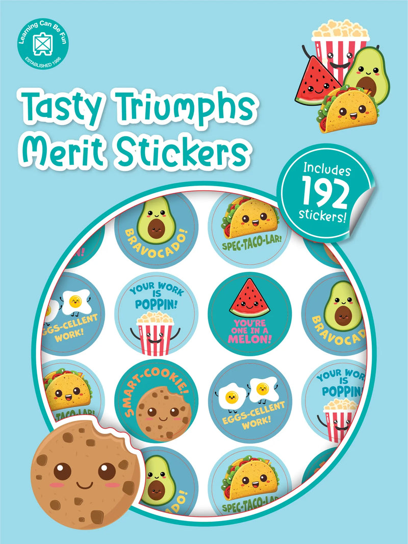 Tasty Triumphs Merit Stickers product image