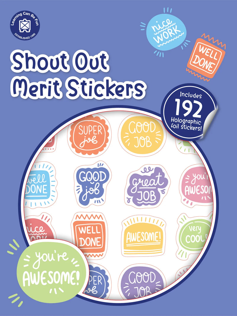 Shout Out Merit Stickers product image