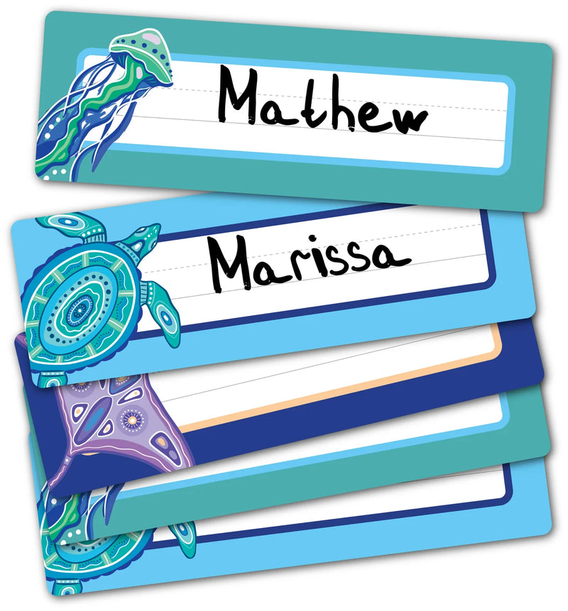 Ocean Country Adhesive Name Plates PK30 product image