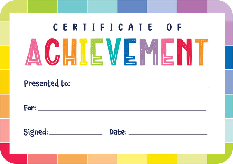 Giggle & Grow Achievement Certificates Pk30 product image