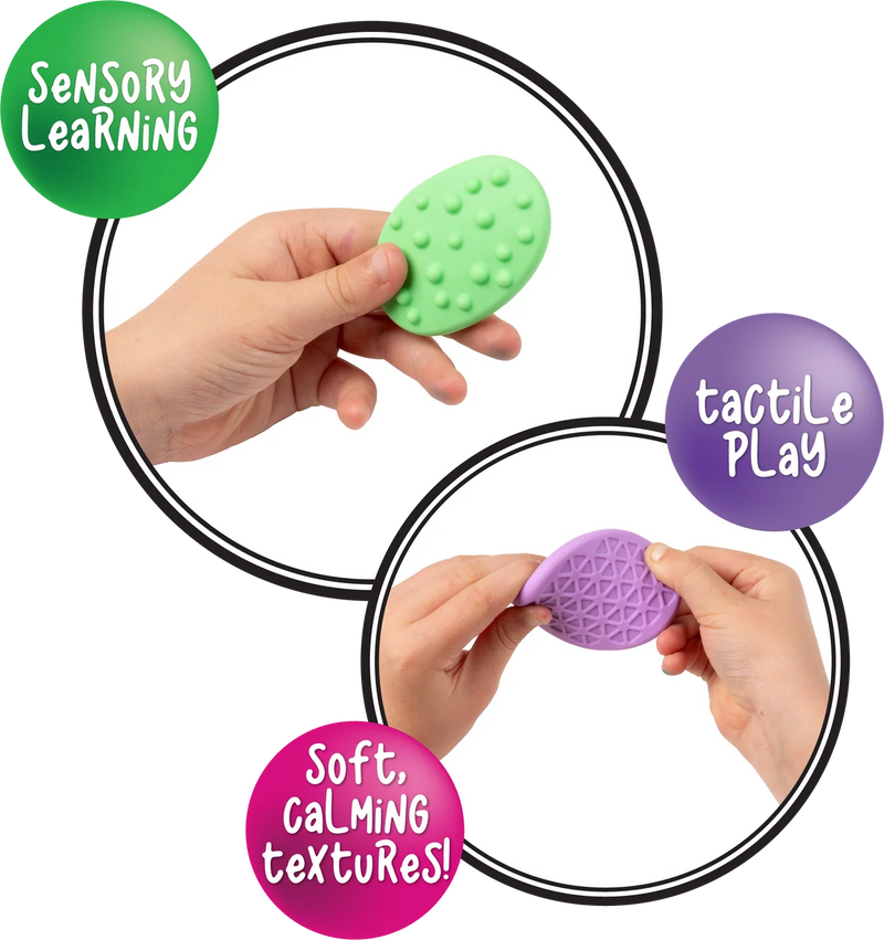 Textured Pastel Calming Stones Set of 18 product image