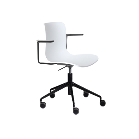A5S-XX Swivel Meeting Chair With Arms, product view
