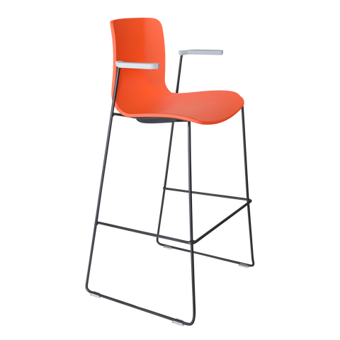 ACB High Sled Stool With Arms