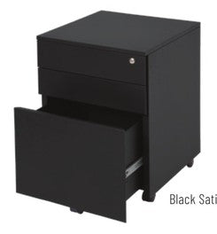 GO Steel Mobile Ped in Black