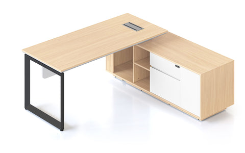 Casa Executive Desk With Loop Leg - Right Hand