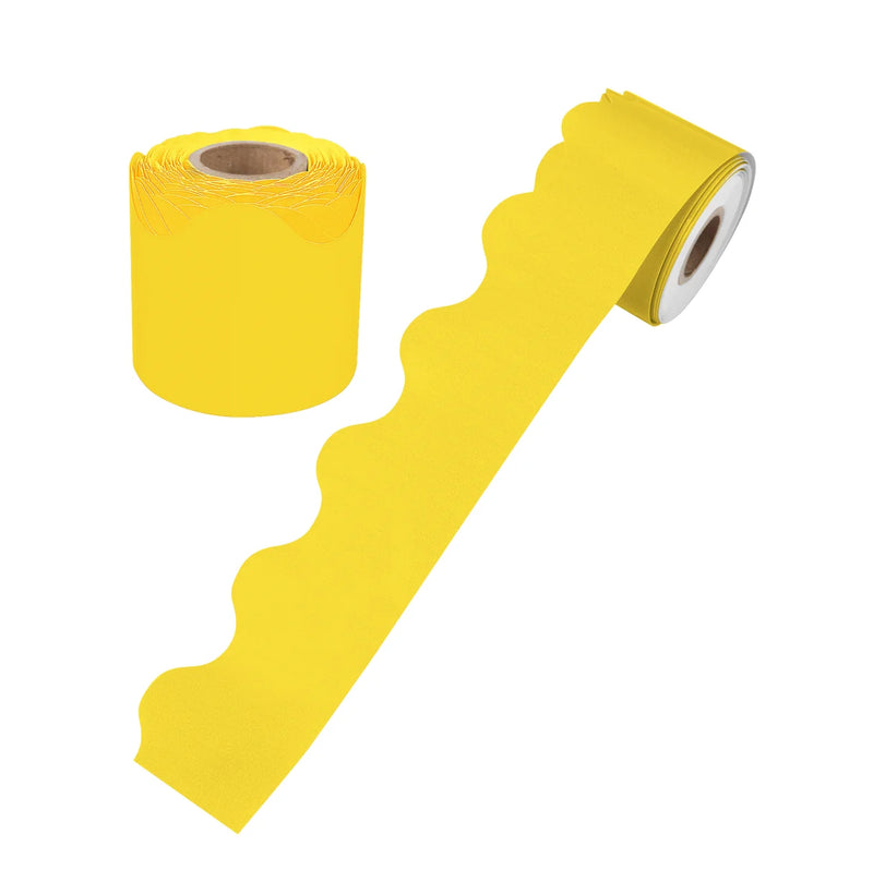 Growing Minds Butter Yw Rolled Scallop Border product image
