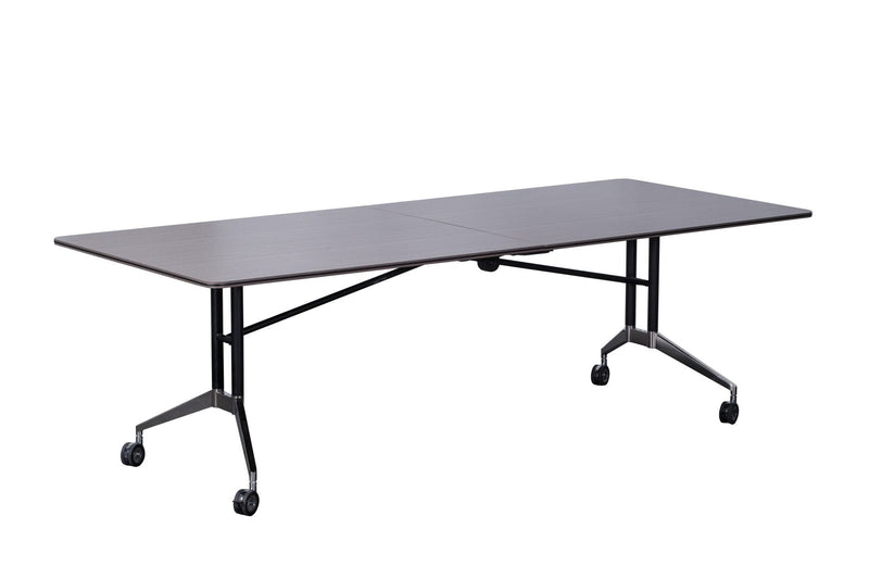 Edge Folding Boardroom Table - Driftwood
