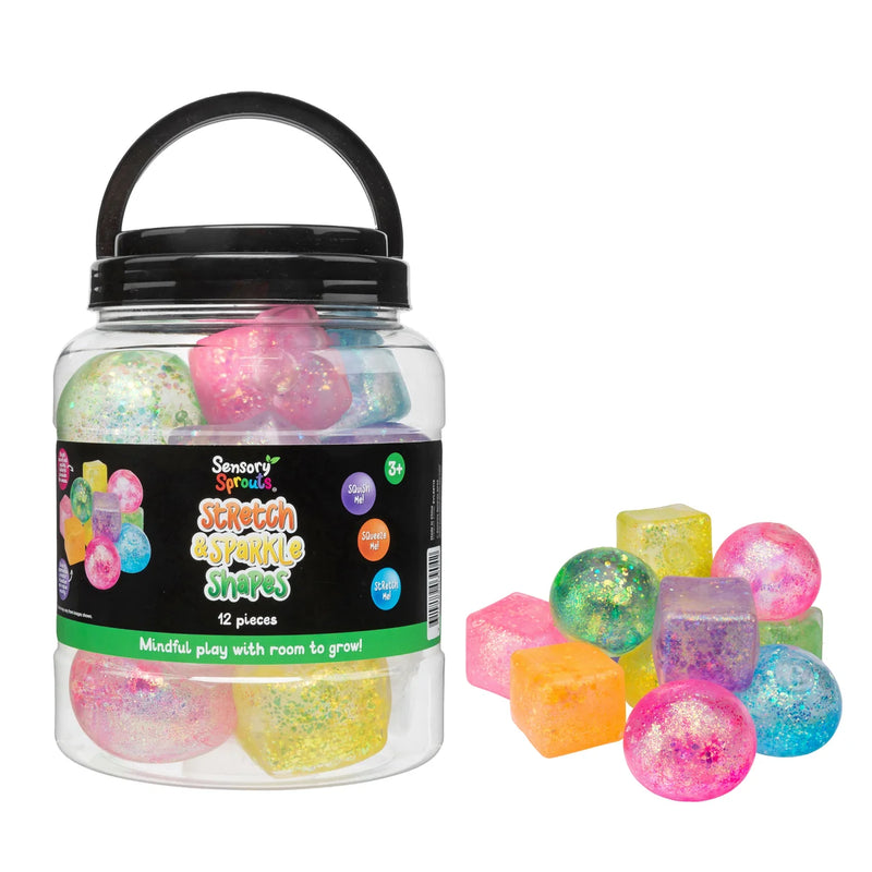 Stretch & Sparkle Shapes Jar of 12 product image