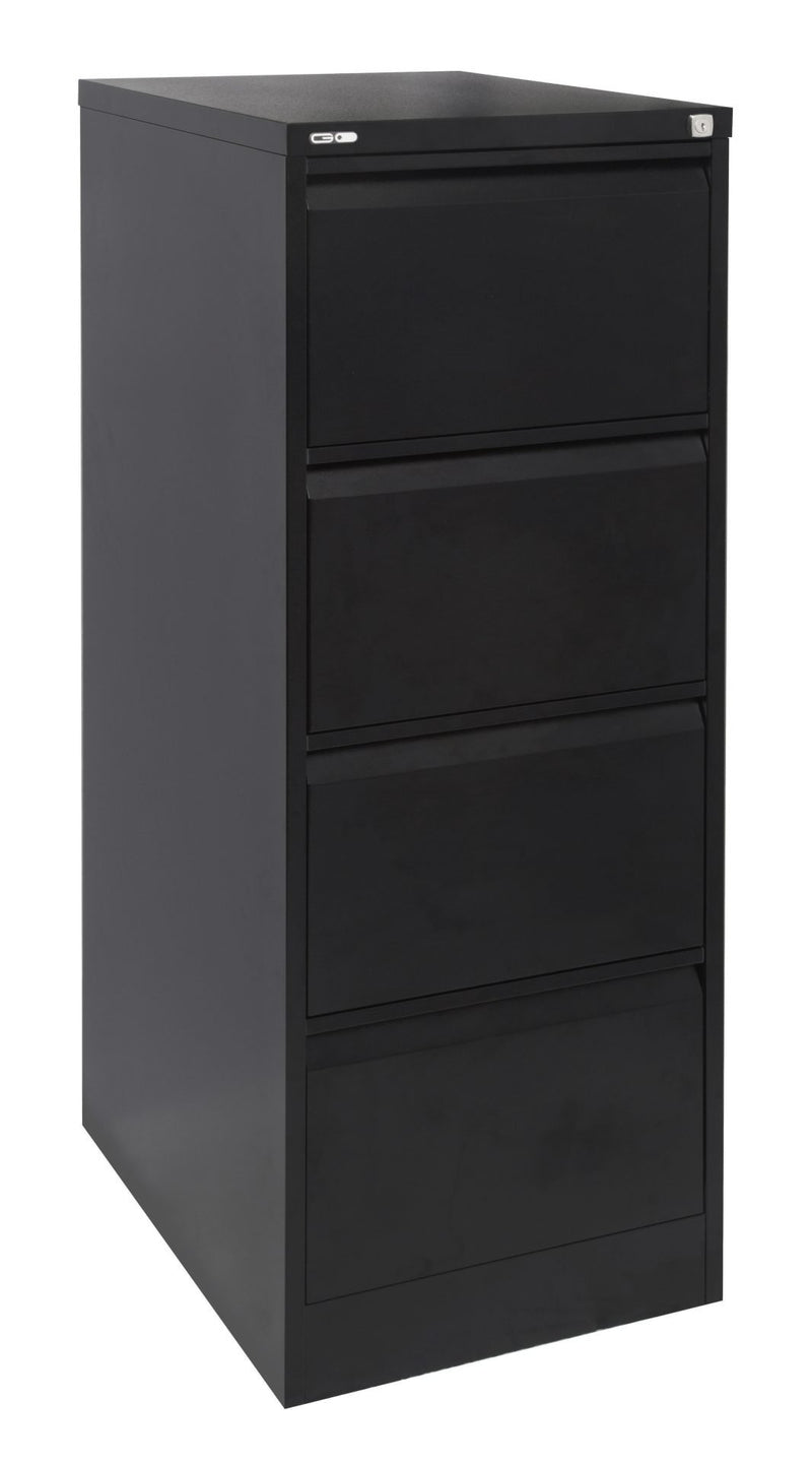 Heavy-Duty 4-Drawer Vertical Filing Cabinet
