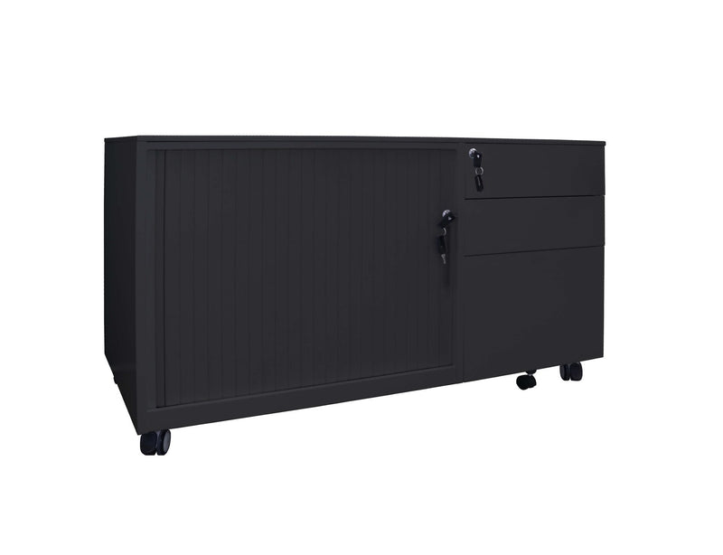 Mobile Caddy Unit - Left Hand Tambour Door