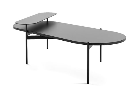 Nido Oval Coffee Table - Black