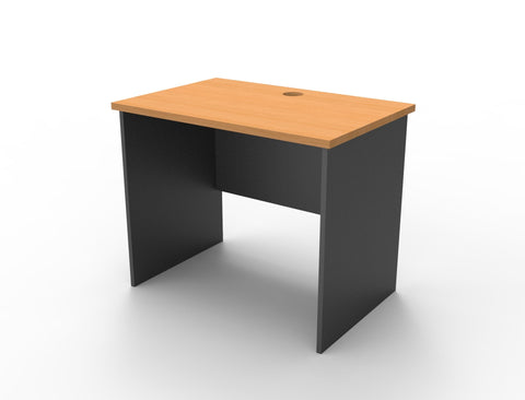 Open Slab End Hot Desk