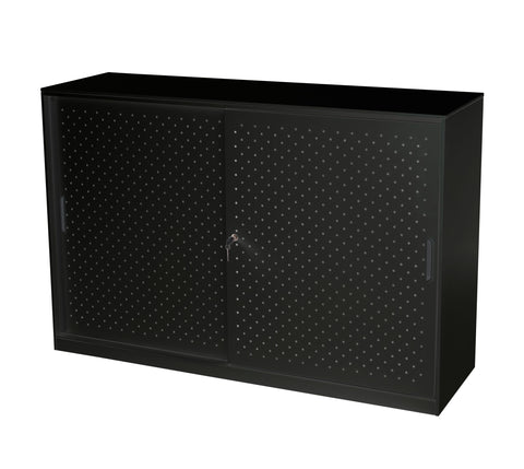Perforated Sliding Door Cupboard