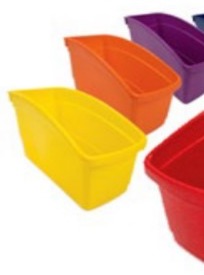 Plastic Book Tub, front view