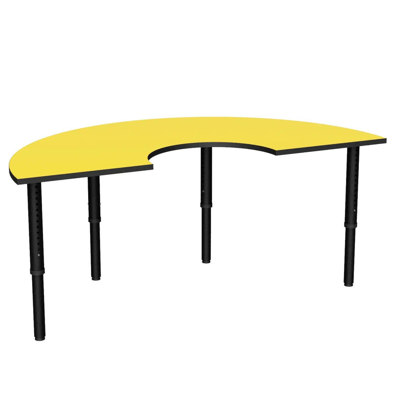 Schoolfurn Focus Collaborative Table, front view