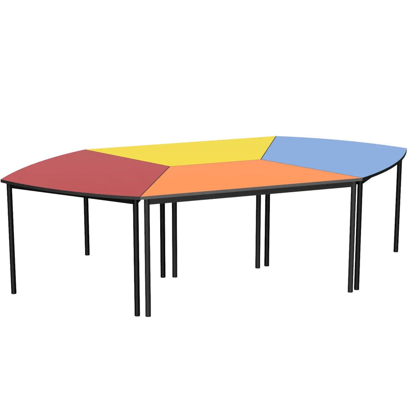 Schoolfurn League Collaborative Table, front view