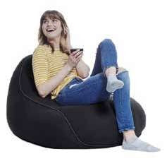 Schoolfurn Lounge Bean Bag, front view