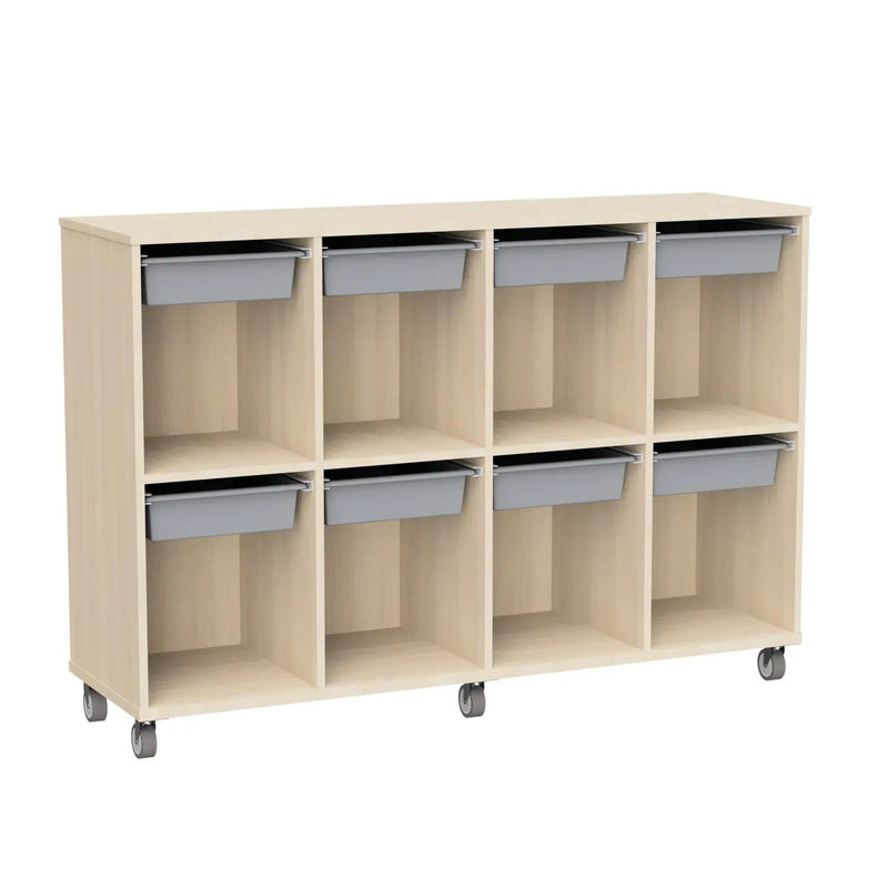 Schoolfurn Mobile Bag Unit, front view