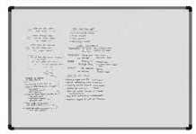 Schoolfurn Porcelain Whiteboard, front view