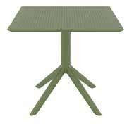 Schoolfurn Sky Outdoor Table, front view