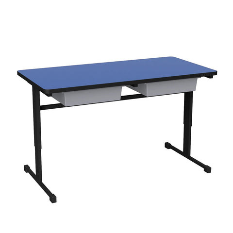 Schoolfurn T-Leg 1200 Table, front view