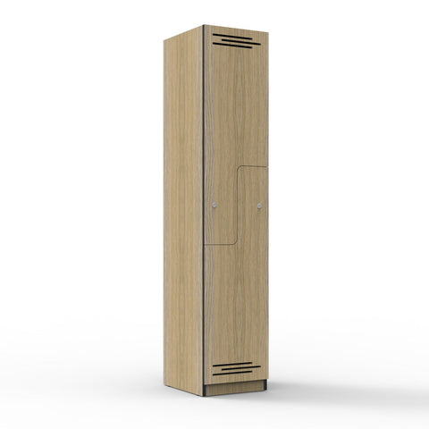 Step Door Melamine Locker - 1850mm H x 380mm W x 455mm D