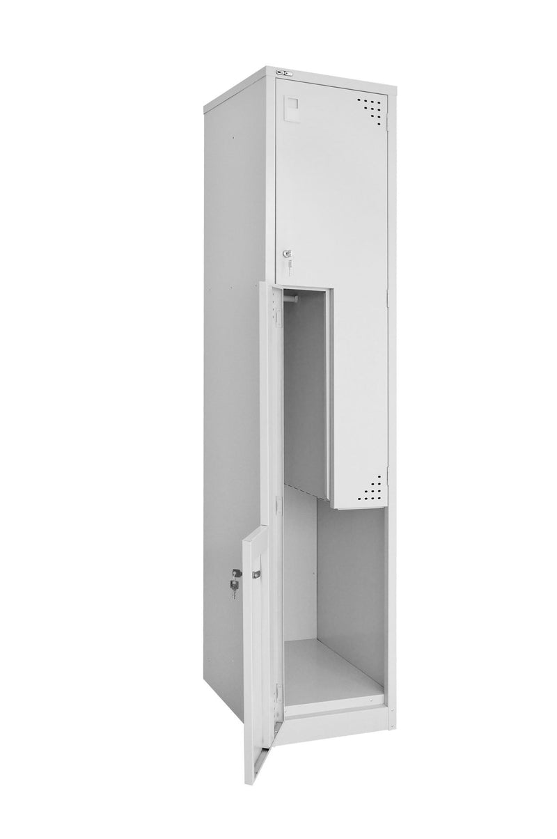 Step Door Steel Locker (380mm Wide)