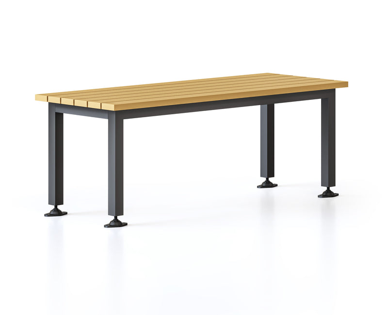 1200mm Timber Slat Bench Seat