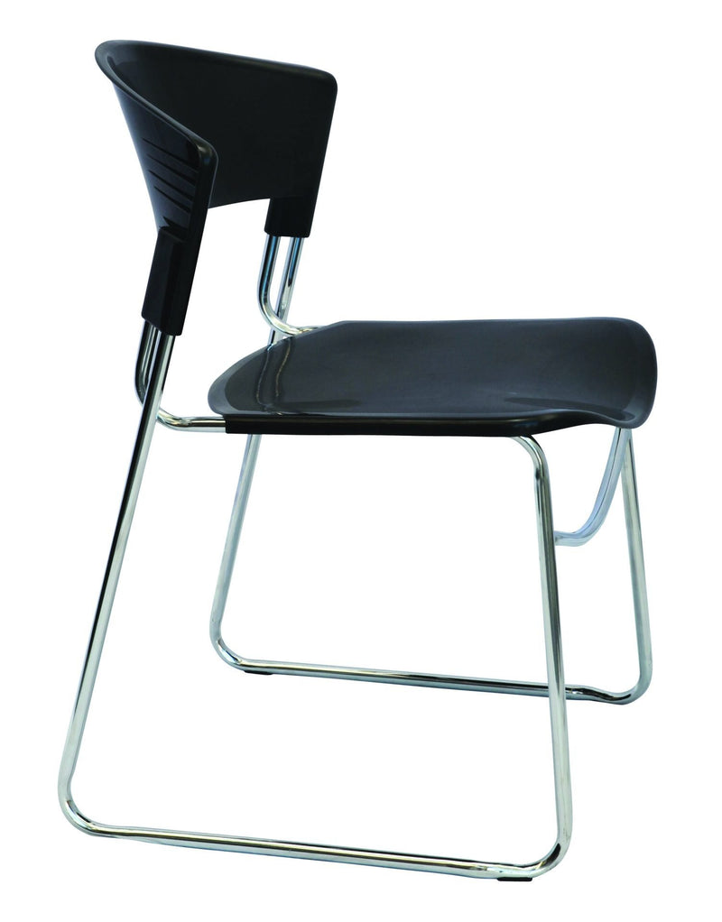 Zola PVC Sled Base Visitor Chair