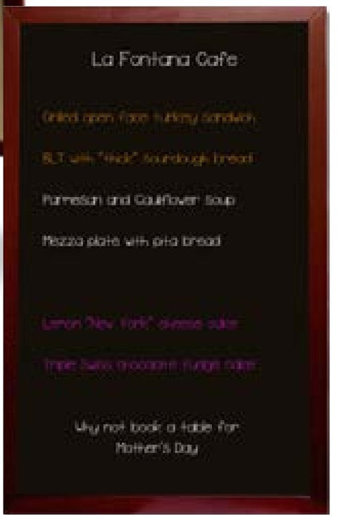 Blackboard - Timber A Frame