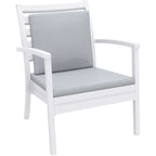 Artemis XL Arm Chair — White