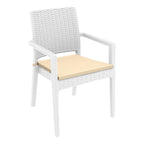 Ibiza Arm Chair — White