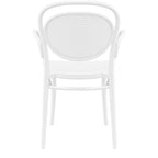 Marcel XL Arm Chair with Cushion — White
