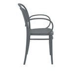 Marcel XL Arm Chair with Cushion — Anthracite