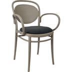 Marcel XL Arm Chair with Cushion — Taupe