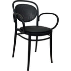 Marcel XL Arm Chair with Cushion — Black