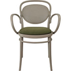 Marcel XL Arm Chair with Cushion — Taupe