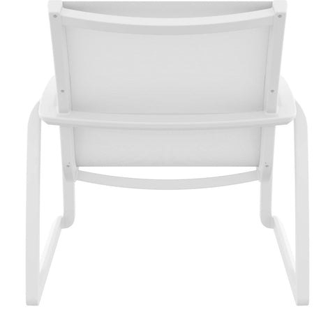 Pacific Lounge Arm Chair — White