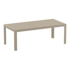 Atlantic Table 210/280 Black — Taupe