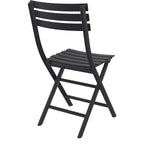Helen Folding Chair — Black